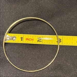 Elegant Gold tone Bangle Bracelet